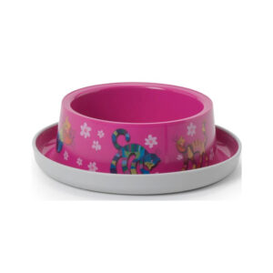 Moderna Trendy Dinner Cat Bowl 350 mL Friends Forever Hot Pink 5412087012206