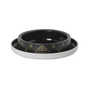 Moderna Trendy Dinner Cat Bowl 210 mL Luxurious Black 5412087013074