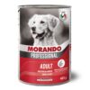 Morando Professional Cane Adult Chucks with Beef 405g 8007520099622