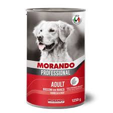 Morando Professional Cane Adult Chunks with Beef 1250g 8007520099646