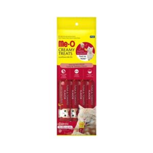 Me-O Creamy Treats Tuna & Tomato 15g x 4 packets 8850477020511