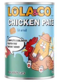LOLA & CO Chicken Pate Can 400g